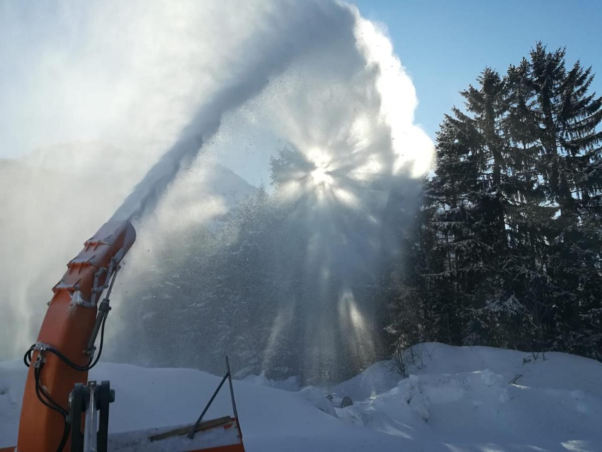 Camping Lechtal Hotell Vorderhornbach Exteriör bild